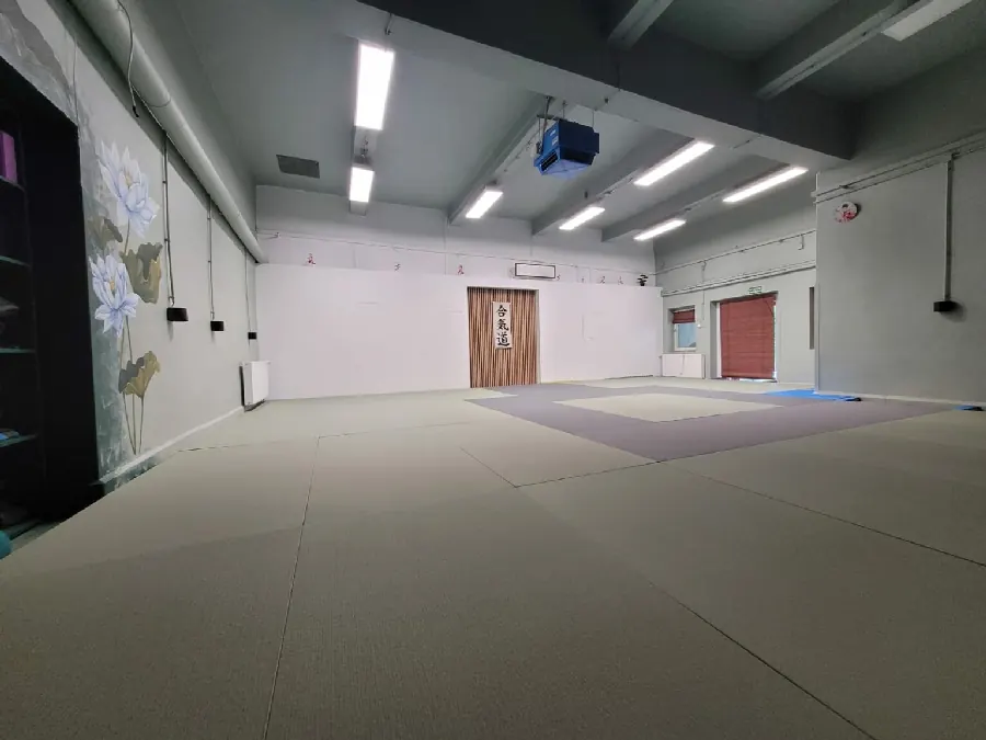Sala treningowa ONSHIN widziana od strony wejścia